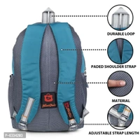 HEART CHOICE Casual Waterproof Laptop Backpack Office Bag School Bag College Bag For Men and Women (Green Black)