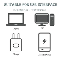 ( PACK OF 3 ) Portable & Compact USB LED Light 