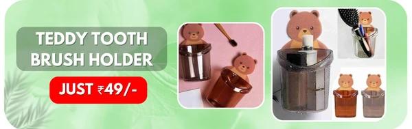 Teddy Tooth Brush Holder