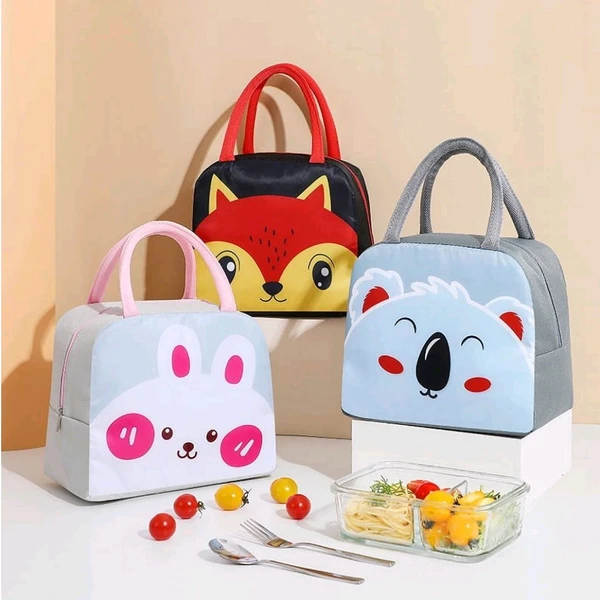 Super Cute Kids Favourite Cartoon Designed Insulated Lunch Bags