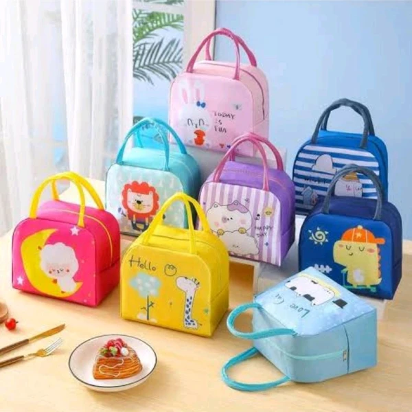 Super Cute Kids Favourite Cartoon Designed Insulated Lunch Bags