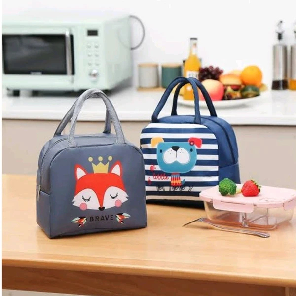 Super Cute Kids Favourite Cartoon Designed Insulated Lunch Bags