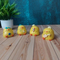4 in 1 High Quality Cute Stress Relief Yellow Ducks