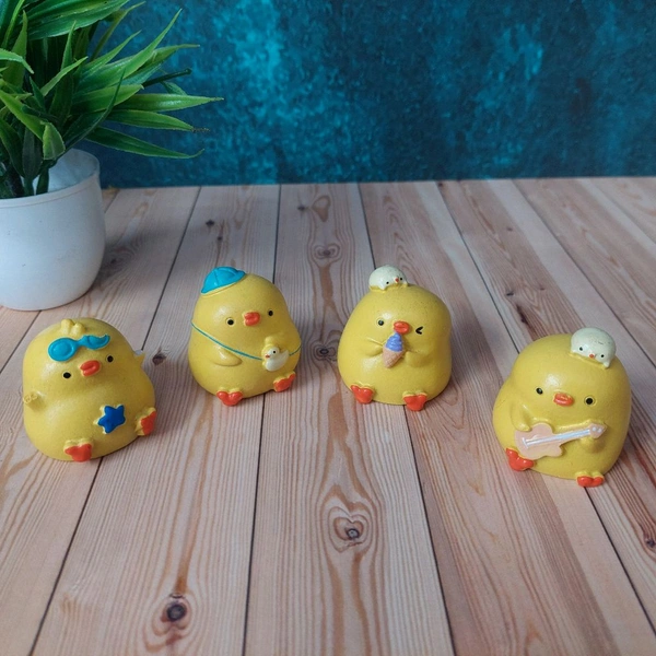 4 in 1 High Quality Cute Stress Relief Yellow Ducks