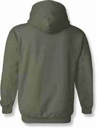 Daily Usable Warm Hoodie - Pine Green, S