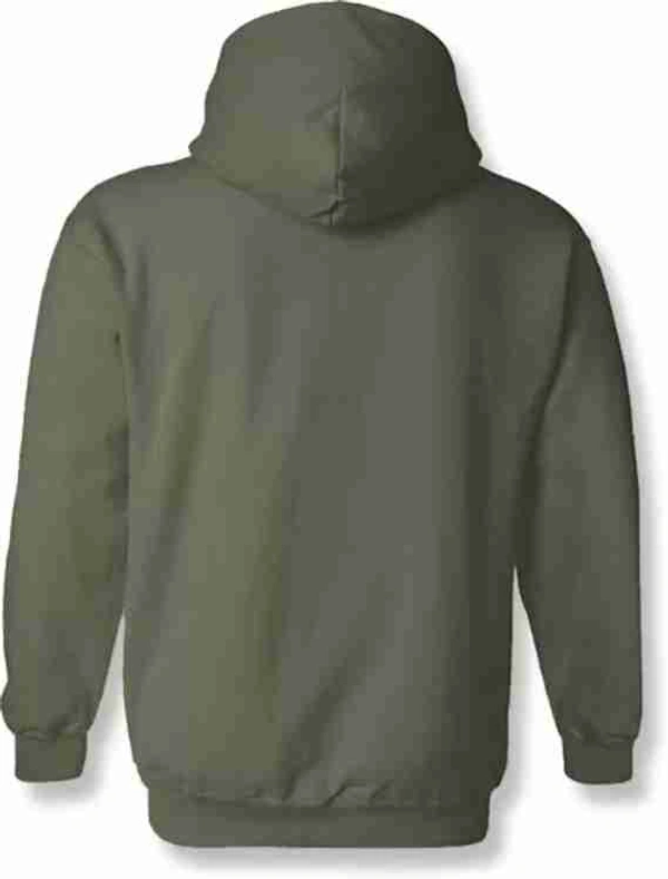 Daily Usable Warm Hoodie - Pine Green, S