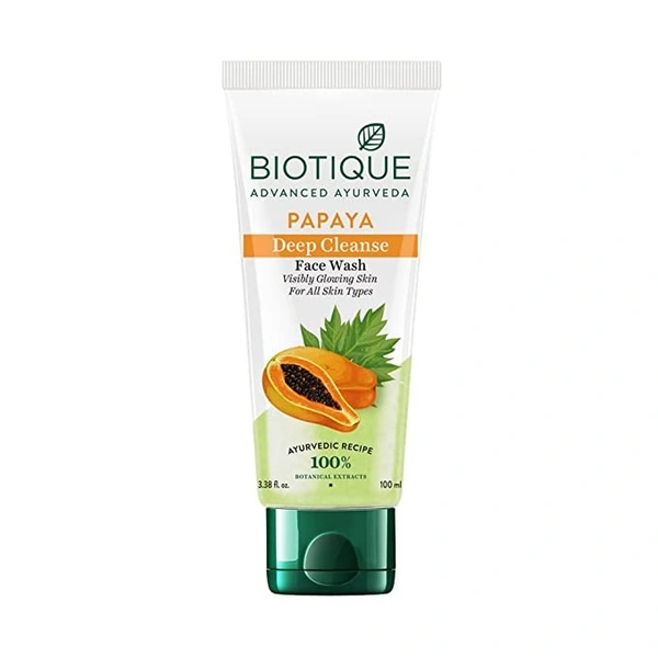 Biotique Papaya Deep Cleanse Face Wash  - 150 ml