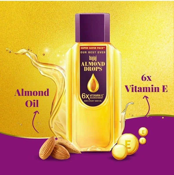Bajaj Almonds Drops Hair Oil - 650 ml