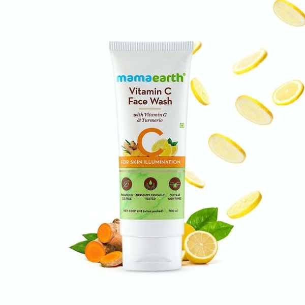 Mama Earth Beauty Face Wash Vitamin C - 250 ml