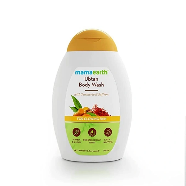 Mamaearth Ubtan Body Wash With Shower Gel  - 300 ml