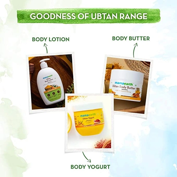 Mamaearth Ubtan Body Wash With Shower Gel  - 300 ml