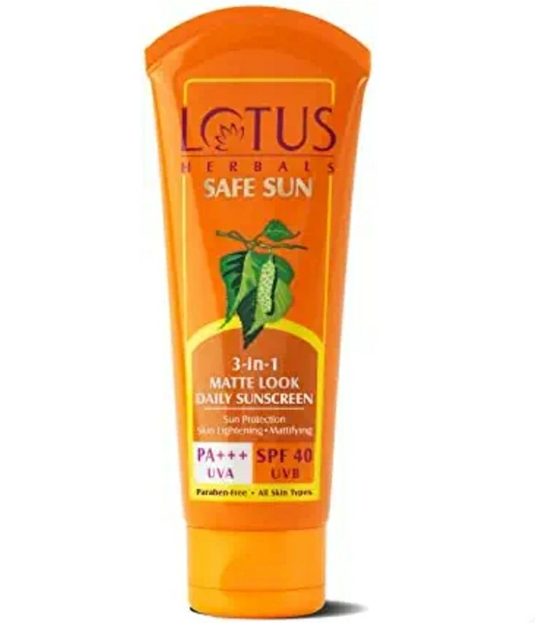 Lotus Herbal Sunscreen  - 100g