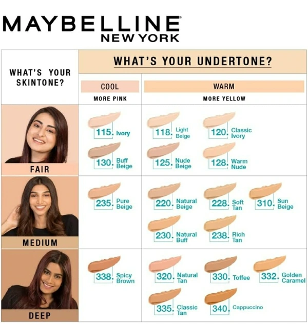 Maybelline New York Liquid Foundation - 18 Ml