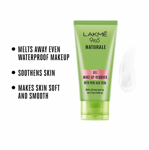 Lakme 9 To 5 Natural Make Up Remover  - 50 Ml