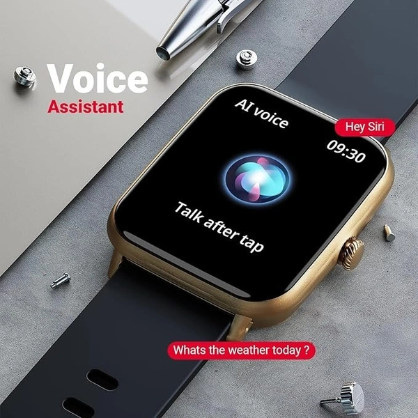 Fire-Boltt Ninja  Dual Chip Bluetooth Calling, 1.69" Display  Smart Watch (Gold Black) - STRAP SIZE-Free Size (48MM)     Display Size-1.83 inch, Gold, Black, 7 Days Service Center Replacement/Repair, Covers Manufacturing Defects Warranty Service Type Contact infocare@boltt.com to Claim Warranty. Replacement will be given by the brand against Manufacturing Defects. Covered in Warranty Manufacturing Defects Not Covered in Warranty Physical & Water Damage Domestic Warranty 1 Year