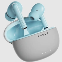Boult W20 with Zen ENC Mic, 32H Battery Life, Low Latency Gaming, Made in India, 5.3v Bluetooth Headset  (Glacier Blue, True Wireless) - Free Size, Gray Blue, 7 days return available from the date of delivery, 6 months manufacturing warranty