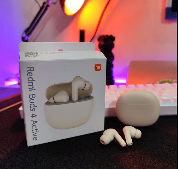 Redmi Buds 4 Active - Bass Black, 12mm Drivers(Premium Sound Quality), Up to 30 Hours Battery Life, Google Fast Pair, IPX4, Bluetooth 5.3, ENC, Up to 60ms Low Latency Mode, App Support - Free size, White, 7 days return and replacement from the date of delivery, 6 months manufacturing