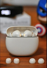 Redmi Buds 4 Active - Bass Black, 12mm Drivers(Premium Sound Quality), Up to 30 Hours Battery Life, Google Fast Pair, IPX4, Bluetooth 5.3, ENC, Up to 60ms Low Latency Mode, App Support - Free size, White, 7 days return and replacement from the date of delivery, 6 months manufacturing