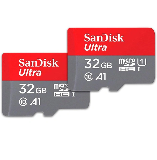 SanDisk 32GB Memory Class 10 (SDCQUA4-32GB) - Red