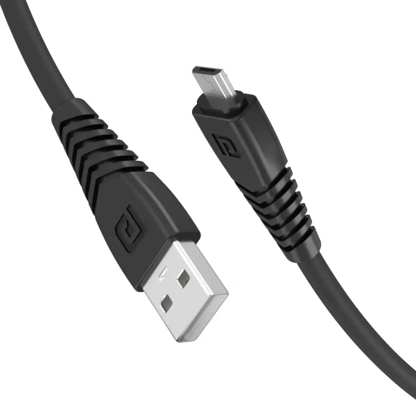 Portronics Konnect Core Micro 3.0 A Output | tangle free | Quick Data transfer | Safe& reliable | - Micro  USB
