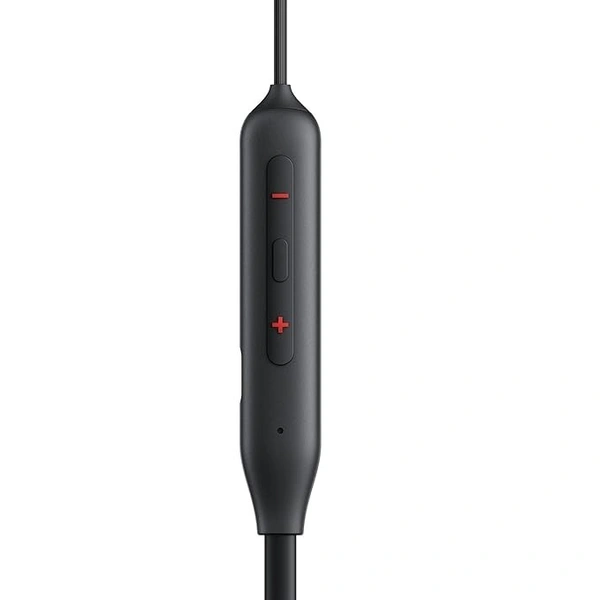 Oneplus Bullets Z2 Bluetooth Wireless in Ear Earphones with Mic, Bombastic Bass - 12.4 mm Drivers, 10 Mins Charge - 20 Hrs Music, 30 Hrs Battery Life, IP55 Dust and Water Resistant - Black