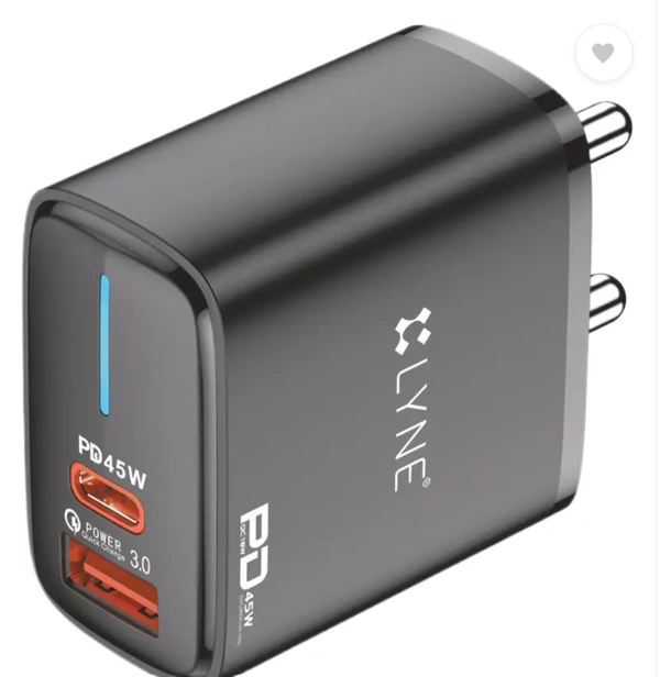 LYNE Chamber 34c - Black, TYPE C 45W