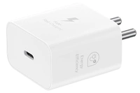 Samsung 25W Adapter (Original) - White, C TO C