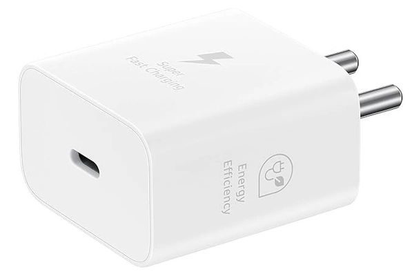 Samsung 25W Adapter (Original) - White, C TO C