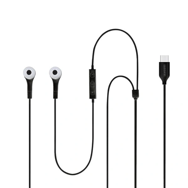 Samsung Original Wired Earphone  TYPE C - Black, TYPE C