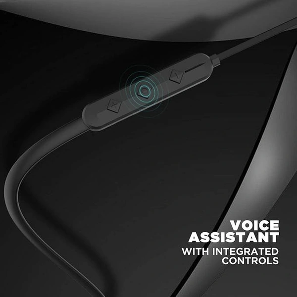 boAt Rockerz 255F Sports Wireless in Ear Earphones with Mic, Super Extra Bass, IPX5 Water & Sweat Resistance and Up to 6H Playback - Black, Neckband