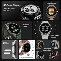 Fire-Boltt Talk Bluetooth Calling Smartwatch, 1.39" TFT Display with Dual Button, Hands On Voice Assistance, 120 Sports Modes, in Built Mic & Speaker - Wine, Smartwatch