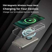 Portronics Luxcel Magclick 10k Mah 22.5W - Beige, 10K