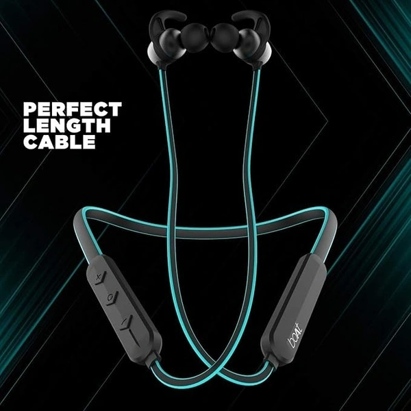 boAt Rockerz 255F Sports Wireless in Ear Earphones with Mic, Super Extra Bass, IPX5 Water & Sweat Resistance and Up to 6H Playback - Blue, Neckband