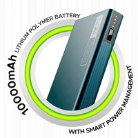 Boat Energy Shroom PB300 10000 MAh Powerbank - Steel Blue, 10K