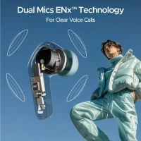 boAt Airdopes 311 Pro Truly Wireless in Ear Ear Buds w/upto 50 HRS Playtime, Dual Mics with ENx™ Tech,50 ms Low-Latency Beast™ Mode,ASAP™ Charging, IPX4,IWP Tech & BT v5.3 ear buds tws  - Dusk Blue, TWS