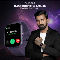 Beat XP beatXP Marv Neo Smart Watch with 1.85” Ultra HD Display, Bluetooth Calling, 240 * 280px, AI Voice Assistant, 100+ Sports Modes, Heart Rate Monitoring, SpO2, IP68, Fast Charging (Purple) - Purple