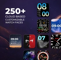 Beat XP beatXP Marv Neo Smart Watch with 1.85” Ultra HD Display, Bluetooth Calling, 240 * 280px, AI Voice Assistant, 100+ Sports Modes, Heart Rate Monitoring, SpO2, IP68, Fast Charging (Purple) - Purple