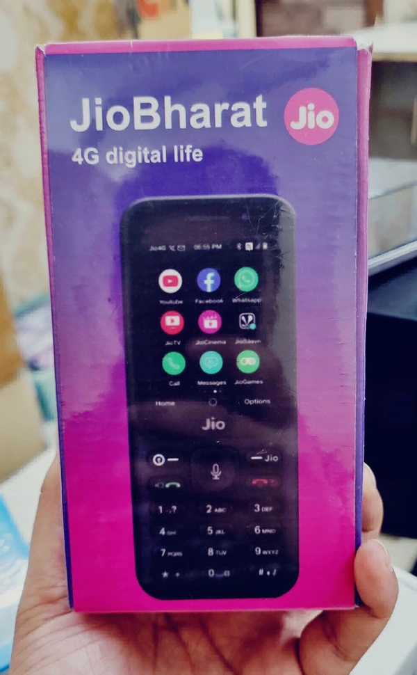 JIO Jio Phone Fresh Repack (Red Box) - Black