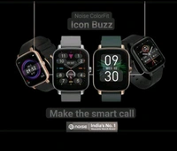 NOISE ColorFit Icon Buzz - Jet Black