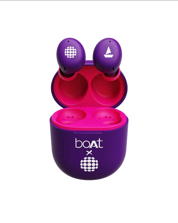 BOAT AIRDOPES 381 SUNBURN EDITION  - TECHNO PURPLE