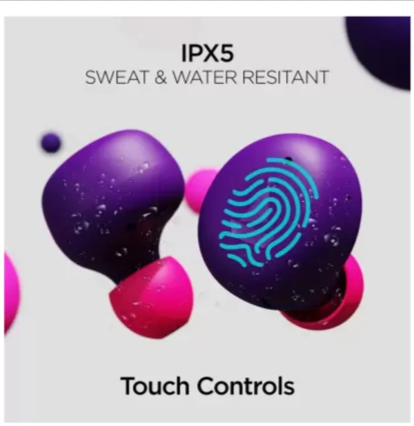 BOAT AIRDOPES 381 SUNBURN EDITION  - TECHNO PURPLE