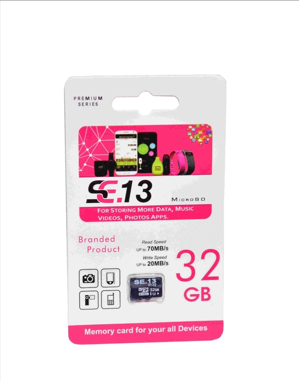 SE13 Se.13 Premium Series 32gb Microsdhc Memory Card