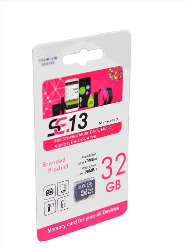 SE13 Se.13 Premium Series 32gb Microsdhc Memory Card
