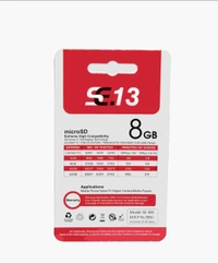 SE13 Se.13 Premium Series 8gb Microsdhc Memory Card