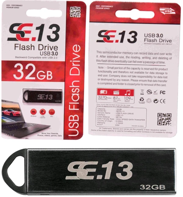 SE13 SE 13 METAL PENDRIVE 3.0 - 32GB