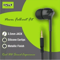 BOLTE BE-21 Wired Ear Headphone Thump Series, Thunder Sound