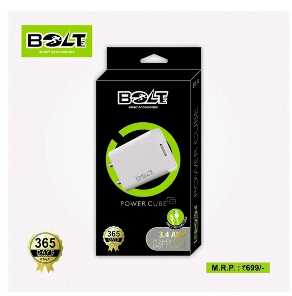 BOLTE BTC-12 3.4 A USB Charger Type C - Type C