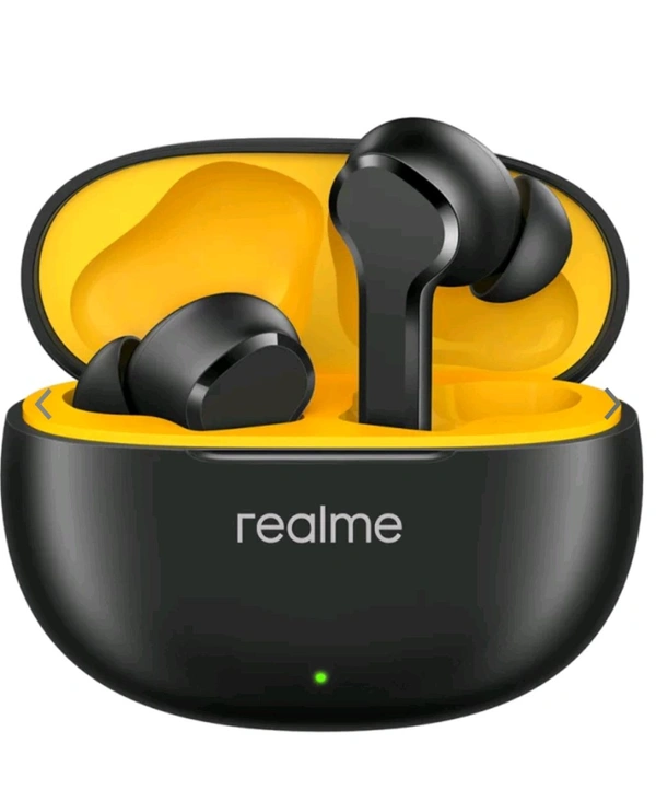 realme Buds T110 Bluetooth Truly Wireless in Ear Earbuds with mic, AI ENC for Calls, Google Fast Pair, 38 Hours Total Playback with Fast Charging and Low Latency Gaming Mode  - Punk Black, TWS