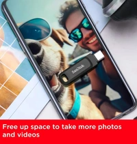 Sandisk Ultra Dual Go USB Type-C  - Black, 64GB