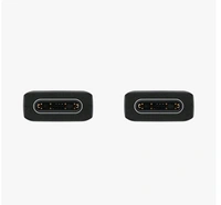 Samsung Original Type C to C Cable - 3.28 Feet (1 Meter) Compatible with Smartphone,White - Black